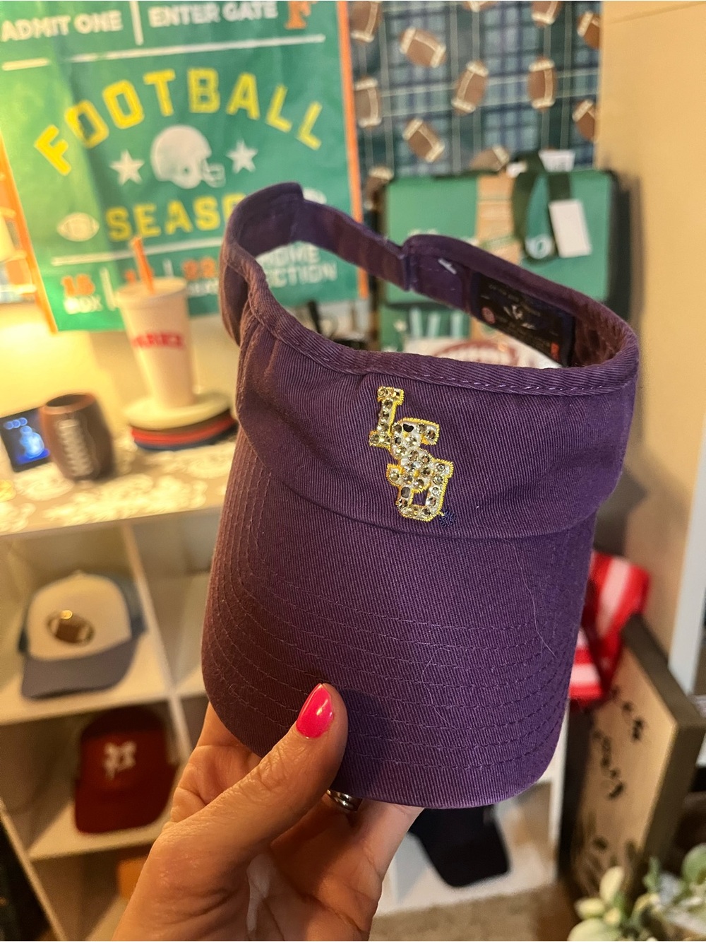 LSU Visor